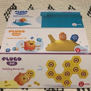 Shifu Plugo Count & Plugo Link Educational Game Kit - Yellow